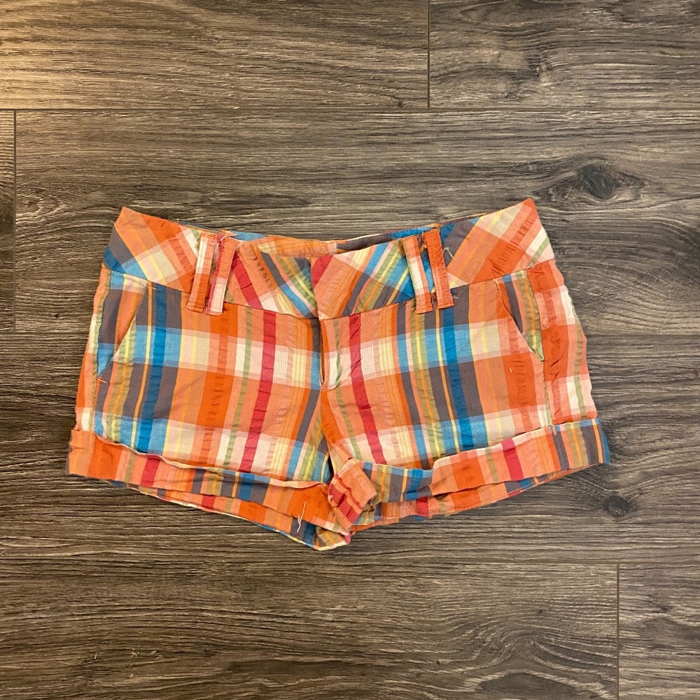 Vintage Plaid Shorts